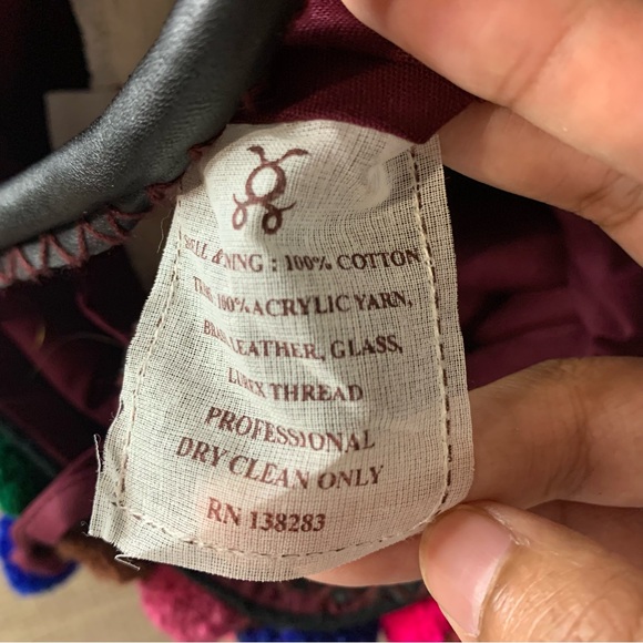 NWT FIGUE Frida Mini Tuk Tuk Tote bag Multicolor OS - Picture 6 of 13